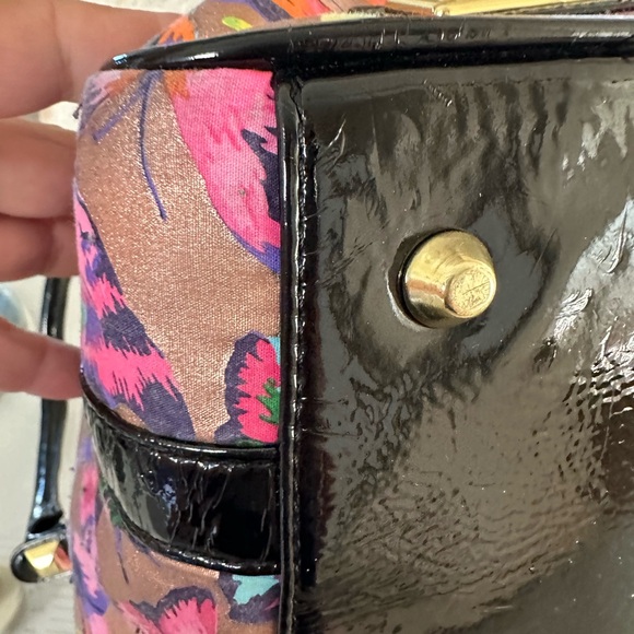 Betsey Johnson satchel purse with free mini bag! 💗 - Picture 6 of 16